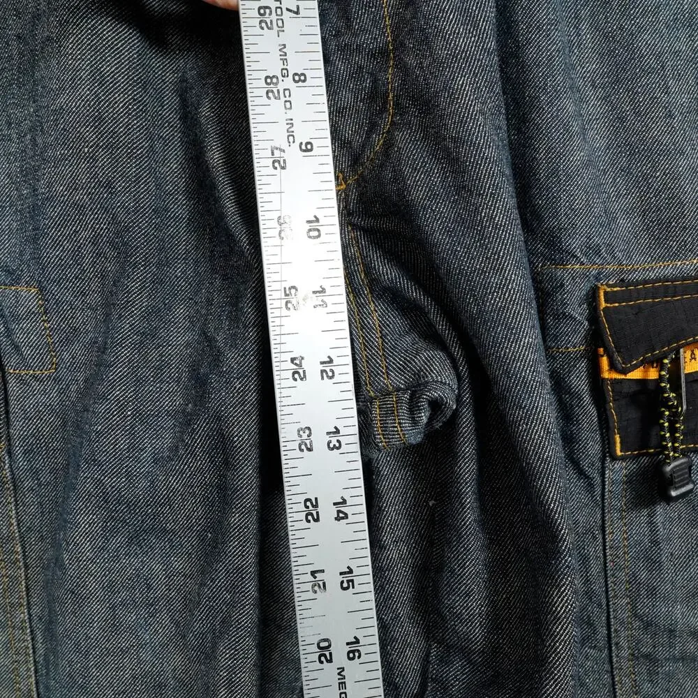 Vintage Polo Jeans Co Military Denim Shorts Buggy Fit 32